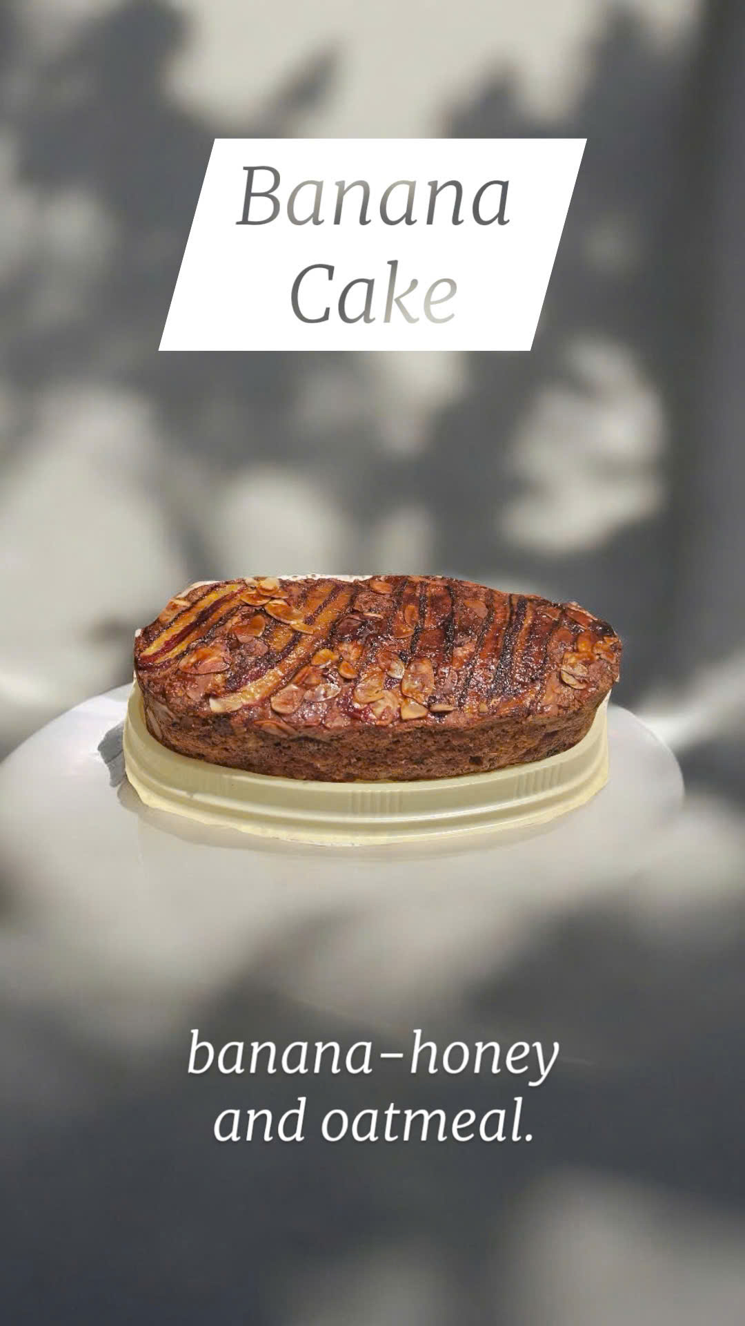 Bánh Chuối Yến Mạch Mật Ong