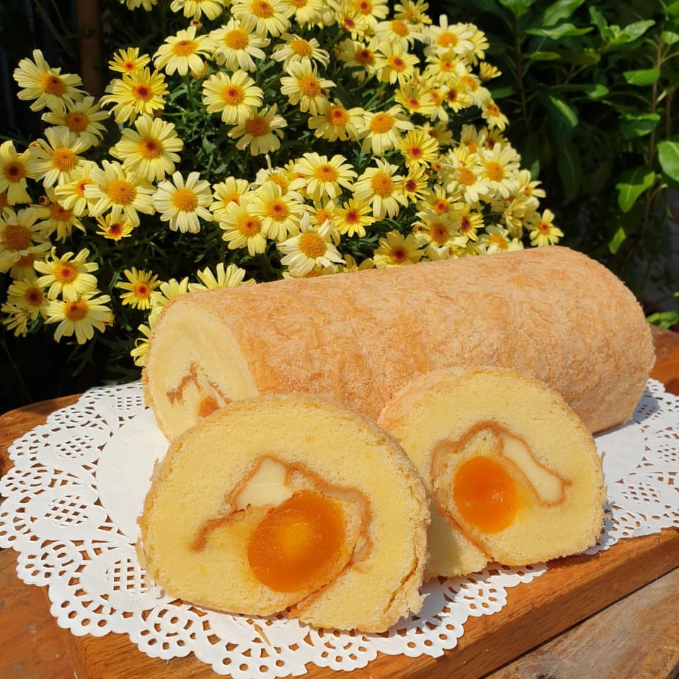 Bông Lan Chà Bông Cuộn (Size 16cm)